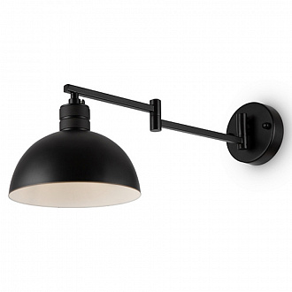 Светильник настенный Modern, Cover, 1 лампа, 18х53х22 см, черный