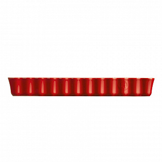 Изображение товара Форма для пирога прямоугольная, 15х36 см, красная
