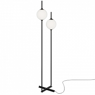 Изображение товара Светильник напольный Table & Floor, The Sixth Sense, 2 лампы, 44х32х150 см, черный
