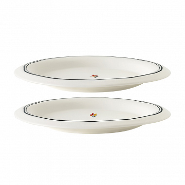 картинка Набор тарелок Plush, Little Petals, Ø21, 2 шт. от магазина Одежда+