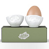 Изображение товара Набор подставок для яиц Tassen Kissing & Dreamy, 2 шт, белый