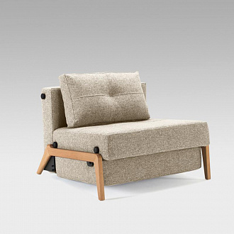 Изображение товара Кресло Cubed 02 Oak, 95х103х79, серое