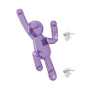 Изображение товара Набор крючков Buddy, цветной, 3 шт.