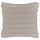 Подушка из хлопка с буклированной вязкой светло-серого цвета из коллекции Essential, 45х45 см
