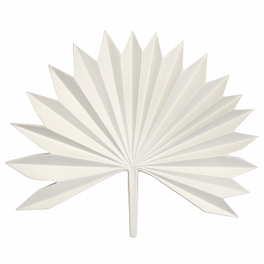 картинка Светильник настенный Palm Leaf, 30х24 см, белый от магазина Одежда+