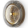 Изображение товара Светильник настенный Modern, Borbon, 8,5х20х20 см, серый/латунь