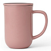 Изображение товара Кружка чайная с ситом Minima, 500 мл, розовая