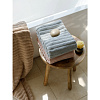 Изображение товара Полотенце банное Waves серого цвета из коллекции Essential, 70х140 см