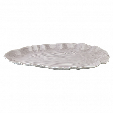 картинка Блюдо сервировочное Clams серого цвета из коллекции Sea treasures от магазина Одежда+