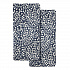 Набор из двух муслиновых полотенец темно-синего цвета с принтом Спелая Смородина из коллекции Scandinavian touch, 50х70 см