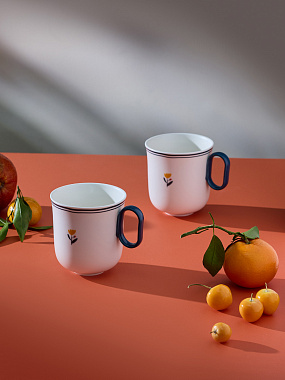 картинка Набор кружек Plush, Golden Bells, 400 мл, 2 шт. от магазина Одежда+