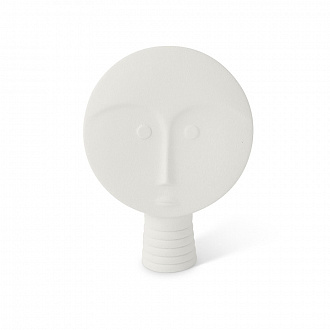 Изображение товара Фигура декоративная Maschera, 14х6х18 см, белая