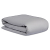 Изображение товара Комплект постельного белья из премиального сатина серого цвета из коллекции Essential, 150х200 см