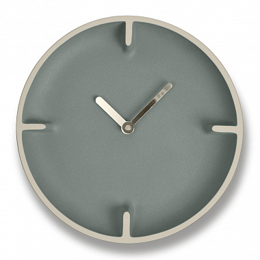 картинка Часы настенные Wait, Ø28 см, зеленые от магазина Одежда+