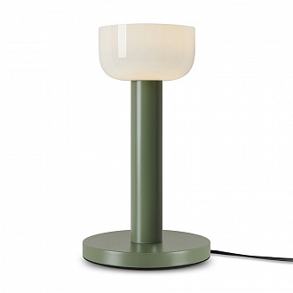 Светильник настольный LED, Barries, Ø15х35,5 см, зеленый