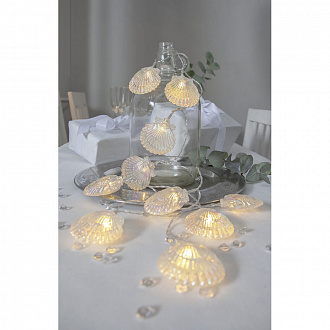 Изображение товара Гирлянда Nacy, Ракушки, 1,35 м, 10 LED ламп