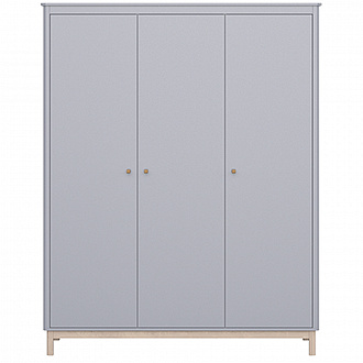 Шкаф 3-х створчатый Classic, 167х60х210 см, серый