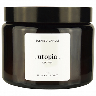 Изображение товара Свеча ароматическая The Olphactory, Utopia, Leather, 60 ч