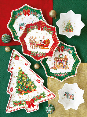 картинка Набор для закусок Christmas Tale, 4 предм. от магазина Одежда+