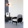 Изображение товара Лаунж-кресло Zuiver, Sam, 71x80x81 см, черно-серое