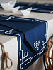 Изображение товара Дорожка на стол Navy story из коллекции Sea treasures, 45х150 см