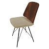 Изображение товара Стул E9.6, FiberGuard, орех/светло-бежевый