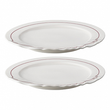 картинка Набор из двух тарелок из коллекции Canto, Ø27 см от магазина Одежда+