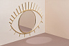 Изображение товара Зеркало настенное Doiy, Cyclops, 53x41 см, золотое