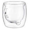 Изображение товара Чашка стеклянная с рисунком Bear, 250 мл