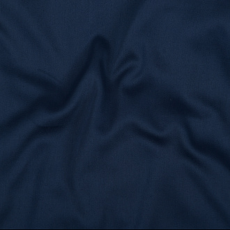 Изображение товара Простыня из сатина темно-синего цвета из египетского хлопка из коллекции Essential, 180х270 см