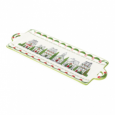 картинка Блюдо сервировочное Olgod из коллекции New Year Essential, 34 см от магазина Одежда+