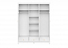 Изображение товара Шкаф 3-х створчатый Wood, 164,5х61х210 см, белый