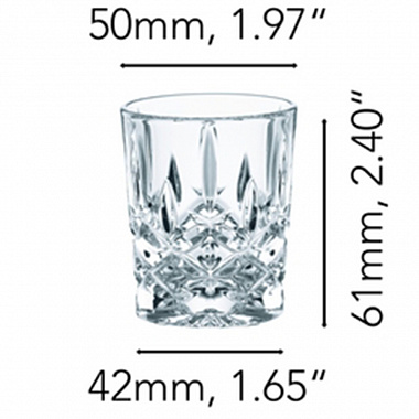 картинка Набор стопок Noblesse 55 мл, 4 шт. от магазина Одежда+