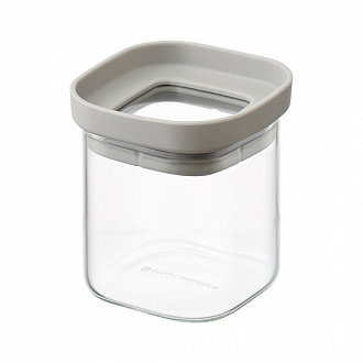 Банка для специй Vacuum Glass, 120 мл, светло-серая