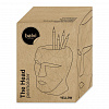 Изображение товара Подставка для канцелярских принадлежностей The Head, 12 см, желтая