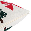 Изображение товара Подушка вязаная с новогодним рисунком Christmas Bows из коллекции New Year Essential, 45x45 см