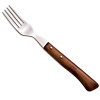 Изображение товара Вилка столовая для стейка Steak Knives, 20 см, коричневая рукоятка