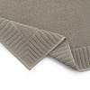 Изображение товара Коврик для ванной с фактурным бортиком бежево-серого цвета из коллекции Essential, 50х80 см
