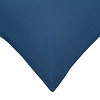 Изображение товара Набор из двух наволочек темно-синего цвета из органического стираного хлопка из коллекции Essential, 50х70 см