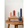 Изображение товара Свеча декоративная мятного цвета из коллекции Edge, 10,5 см