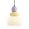Изображение товара Светильник подвесной Alzare, Æ20х26,5 см, матовый белый/лиловый