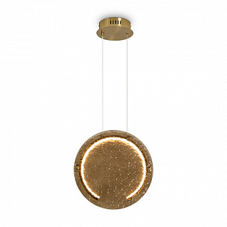 Светильник подвесной LED, Eclat, 4х29 см, латунь