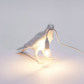 Изображение товара Светильник настольный Bird Lamp Waiting, белый