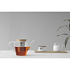 Изображение товара Чайник заварочный с ситечком Viva Scandinavia, Infusion, 1 л, прозрачный/коричневый