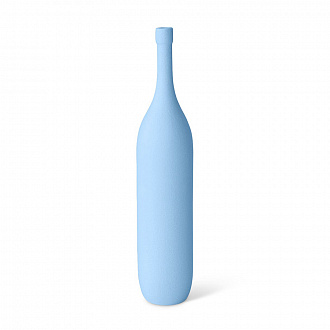 Изображение товара Бутылка декоративная, 32 см, голубая