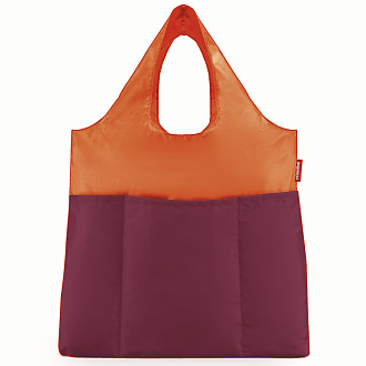 Изображение товара Сумка складная Mini maxi shopper plus bicolor оранжевая-розовая