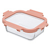 Изображение товара Контейнер для запекания и хранения Smart Solutions, 1050 мл, розовый