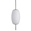 Изображение товара Лампа подвесная Silk, 62хØ20 см, белое опаловое стекло