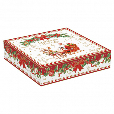 картинка Поднос декоративный Christmas Heritage, 14х11 см от магазина Одежда+