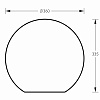 Изображение товара Светильник ландшафтный Sphere_G, Ø36х33,5 см, E27, 3000K, 12V